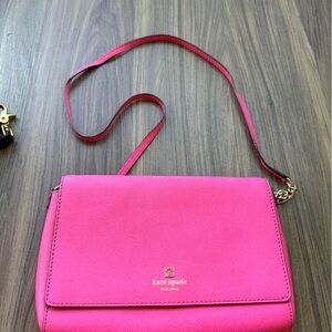 Kate Spade Vibrant Pink Crossbody Bag